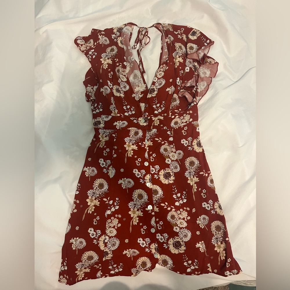 Charlie Holiday Floral Mini Dress